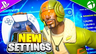 NEW BEST Controller SETTINGS  Sensitivity in Chapter 6 Fortnite Tutorial [upl. by Ellora411]