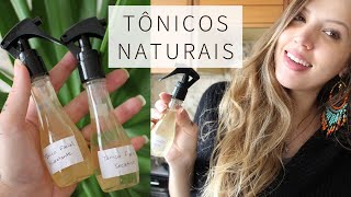 Como fazer Tônico Facial Natural  2 tipos Peles Oleosas e Secas [upl. by Trotta]