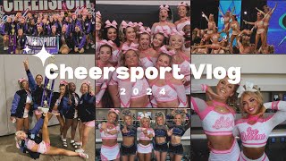 CEA Cheersport Vlog 2024 [upl. by Davison834]