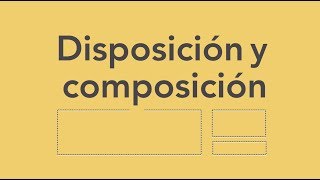 Qué es y cómo usar la disposición y composición  Conceptos básicos de diseño gráfico [upl. by Rabi]