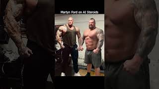 Martyn Ford on AI Steroids AISTEROIDSFILTER GIGABODY STEROID PHOTOSHOP GIGACHAD EddieHall [upl. by Sherry789]