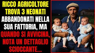 RICCO AGRICOLTORE TROVA TRE NEONATI ABBANDONATI E AVVICINANDOSI NOTA UN DETTAGLIO SCIOCCANTE… [upl. by Putnam]