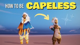 How To Become CAPELESS ✨  Easy Guide  Sky CoTL [upl. by Noxin]