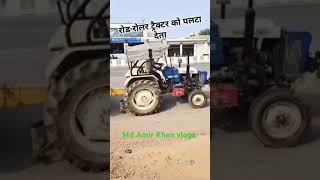 Tractor palti ho Gaya 🥺 vlog mobilecraneoperator news middleeast [upl. by Novaj747]