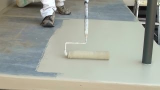 How to paint a concrete floor  Step by step guide on how to paint concrete floors [upl. by Ydnahs]