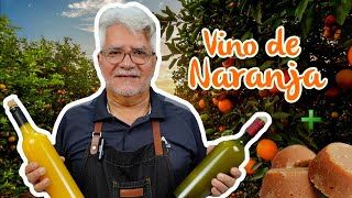 Vino de Naranja Paso a paso  cómo hacer VINO de NARANJA  Receta original Vino con 2 ingredientes [upl. by Leahcimnaj915]