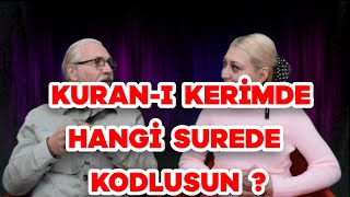 KURANI KERİMDE HANGİ SUREDE KODLUSUN [upl. by Euqinehs]