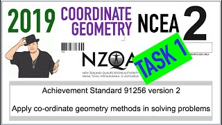 2019 Coordinate Geometry Exam Part 4 coordinates of pt X [upl. by Jarus]