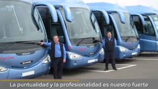 ALQUILER DE AUTOCARES EN MÁLAGA CON AUTOCARES AGUILERA [upl. by Ennirok882]