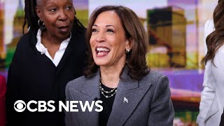 Harris eyes new voters with media blitz key Senate race moves to quottossupquot more  America Decides [upl. by Rosella]