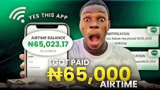 I Got Paid Free ₦65000 Airtime Every Friday  How to get free Airtime in nigeria [upl. by Audres]