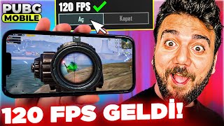 120 FPS GÜNCELLEMESİ GELDİ HANGİ CİHAZLARDA VAR PUBG Mobile [upl. by Atnohs]