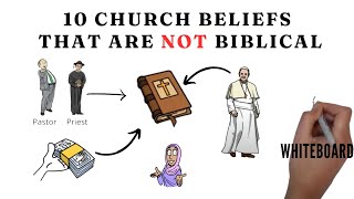 10 Church Beliefs You Thought Were Biblical BUT ARENT [upl. by Lybis]