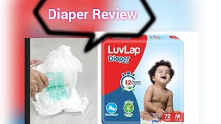 Luvlap Baby Diaper Review Quality Check Budget Friendly Diaper Big Size [upl. by Ophelie708]