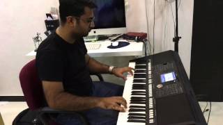 Karz theme Ek Haseena thi on Keyboard by Vishal Bagul Jamming [upl. by Alejandrina]