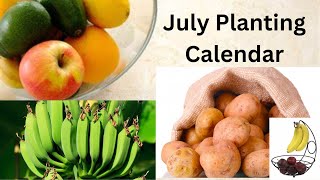 July Gardening calendar [upl. by Culosio]