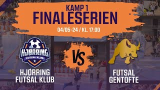 DMFinale Hjørring Futsal Klub  Futsal Gentofte [upl. by Wescott]