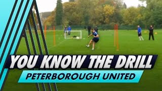 Under Pressure Shooting Challenge  You Know The Drill  Peterborough United with Conor Washington [upl. by Carey997]