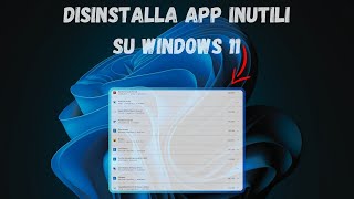 Come disinstallare le App nascoste su Windows 11 [upl. by Einahets]