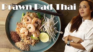 Prawn Pad Thai Recipe  Quick Thai [upl. by Tsnre756]