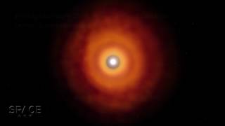 PlanetForming Disk Imaged By Telescope Array  ZoomIn Video [upl. by Buffy111]