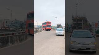 BRTC Double Decker Bus Spotted On Khilgao Flyover Bus busvideos bus buslover [upl. by Christalle]