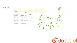 Benzenediazonium chloride is reduced to benzene by [upl. by Ruhtra]