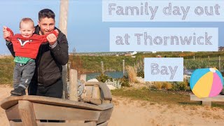 FAMILY DAY OUT AT THORNWICK BAY VLOG  THE WOODHEAD FAMILY [upl. by Haywood568]