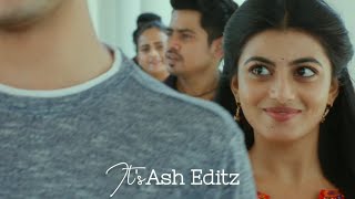 Girl Sighting Crush💞One Side Love💞Cute Status Tamil💞WhatsApp Status Tamil💞Now Trending💞Ash eDiTz [upl. by Ahsilam]