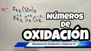 Estados de OXIDACIÓN y VALENCIA Bien fácil [upl. by Valda]