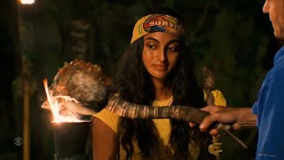 Survivor Season 47 Anika Voted Out [upl. by Hadeis]