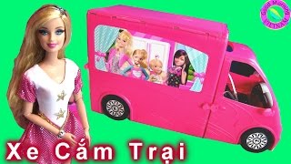 💓Xe Cắm Trại Mới Của Barbie Chị Bí Đỏ 💓 Barbie Sisters Life in The Dreamhouse Camper New [upl. by Emmer]