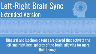 Hemi Sync Extended  Increase flowstate  Theta Binaural and Isochronic Beats  Frequency Tuning [upl. by Moise]