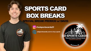 SD SPORTS CARDS 8724 TOPPS FINEST RELEASE DAY WDAVIS boxbreak sportscards liveboxbreaks [upl. by Peppi]