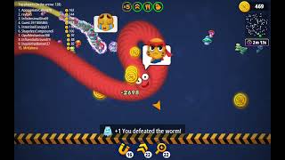 worms zone gold coins [upl. by Malo63]