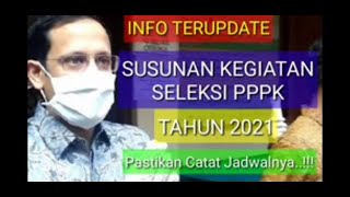 JADWAL PENDAFTARAN PPPK 2021 TERBARU [upl. by Aicirt]