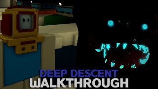 Deep Descent  Atlantica  Full Walkthrough ROBLOX [upl. by Hanikahs]