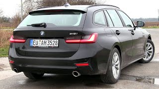 2021 BMW 318i Touring G21 156 PS TEST DRIVE [upl. by Atinob]