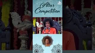 Altar Competition 202425  sathyasaibaba studentsofsrisathyasai altar sssihl song trending [upl. by Ruperto785]