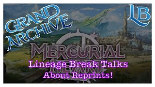 Does Dungeon Guide Need A Reprint  Lineage Break  A Grand Archive TCG Podcast [upl. by Yeclehc]