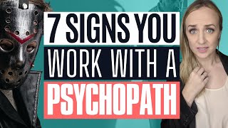 CORPORATE PSYCHOPATHS  Are you working with a psychopath [upl. by Eelyr]