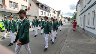 Schützenfest In Oeventrop Festzug Am 07072024 [upl. by Annayrb]