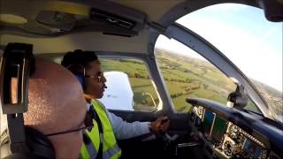 HDPA28 ✈ PPL Training  Climbing amp Descending wFlaps amp Gliding  PTT AviationLeeds [upl. by Alton]