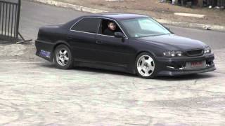 D20 дрифт 2012  Тойрог 1 УБИ7700 Toyota Chaser [upl. by Noreik924]