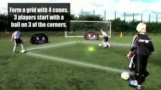 Coerver  1v1 Essential Drill [upl. by Cristoforo]