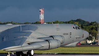 2 x B52 Launch  RAF Fairford Smoky [upl. by Costin838]