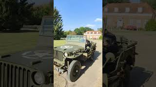 Market Garden  Jeep arrival to the Horsa base [upl. by Ailehs438]