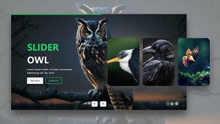 Responsive and Automatic Changeable Animated Image Slider using HTML CSS amp JavaScript  Carousel [upl. by Elatnahc]