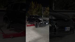 Kia SPORTAGE tyres upgrade jatttyres jatttyresjahanian kiasportage [upl. by Ahtoelc]