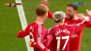 HOJLUND GOAL  MANCHESTER UNITED VS BRENTFORD [upl. by Assirahs101]